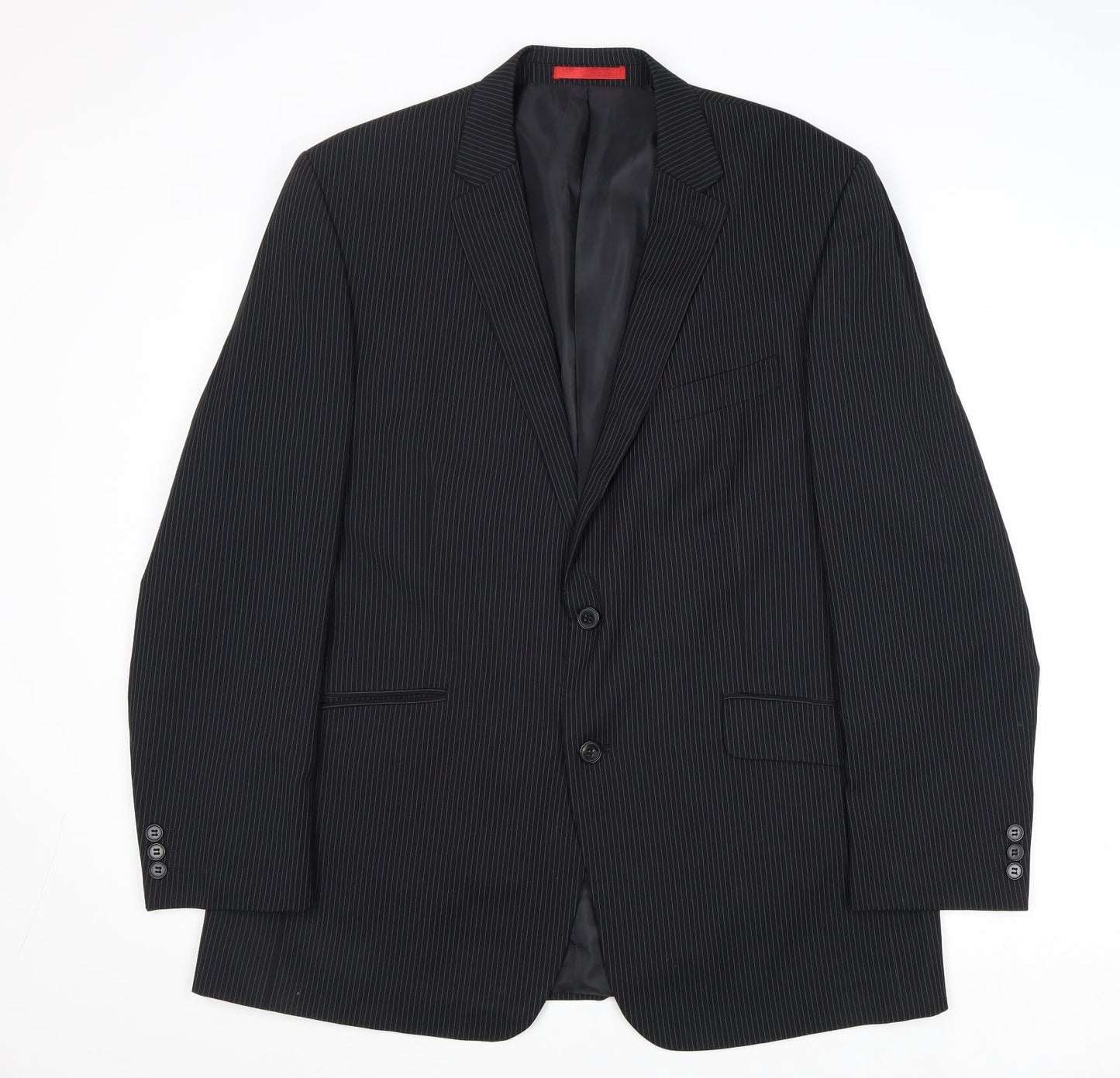 Mens UK Size 44 Burton Regular Black Suit Jacket