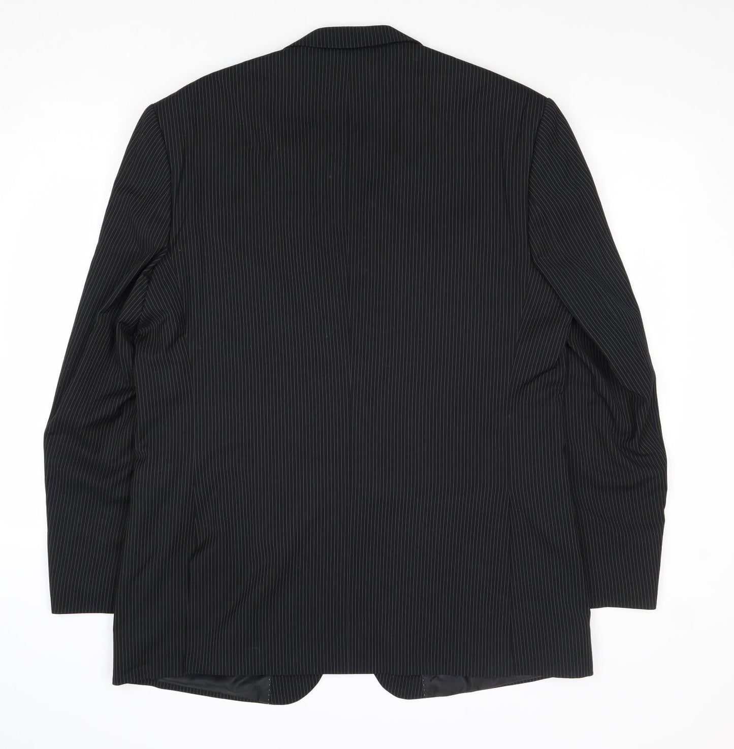 Mens UK Size 44 Burton Regular Black Suit Jacket