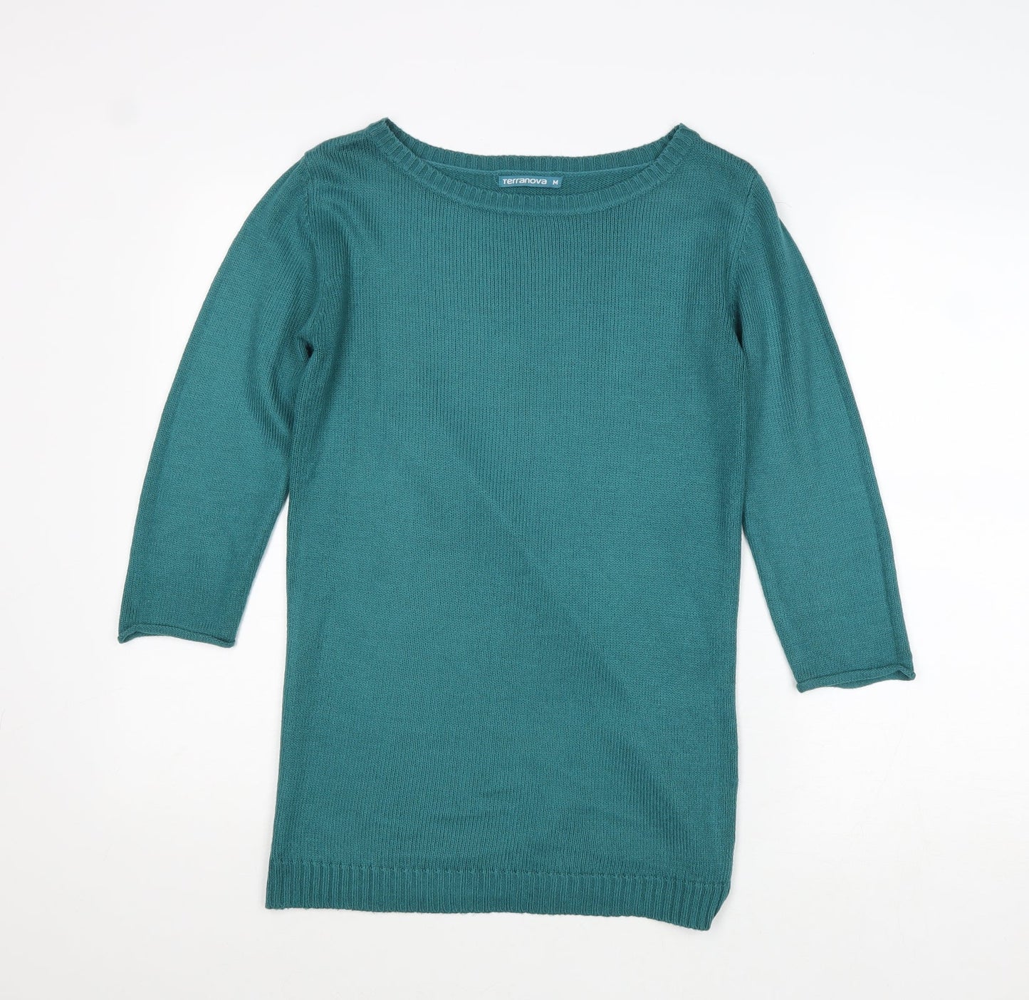 Womens UK Size M Terranova Blue Pullover Jumper