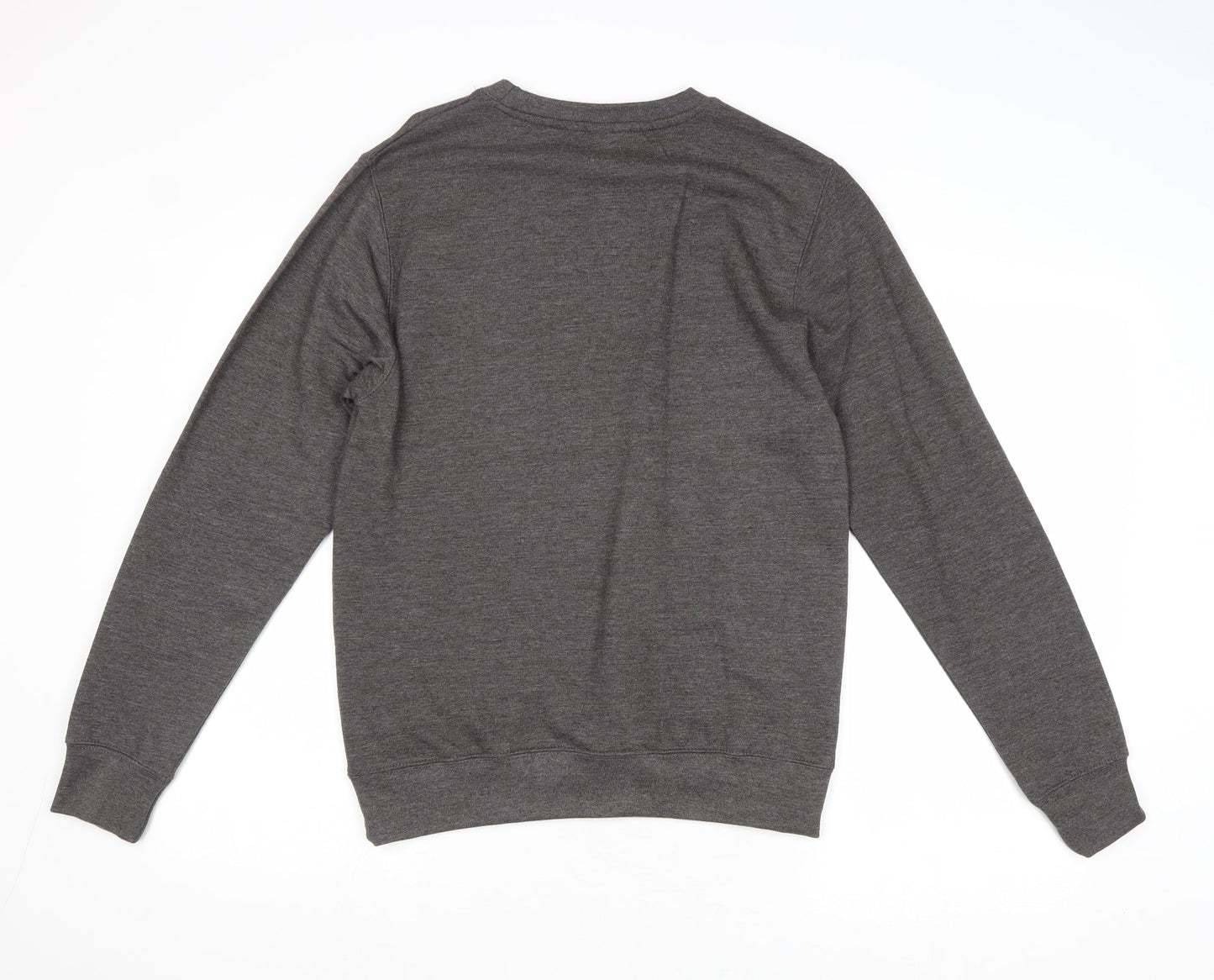 Mens UK Size S Just Hoods Grey Pullover Sweatshirt
