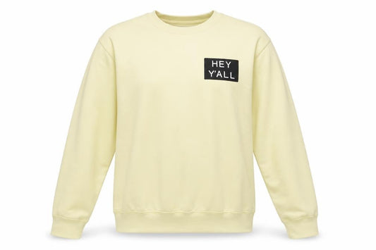 Womens UK Size M Addison Rae Yellow Pullover Sweatshirt