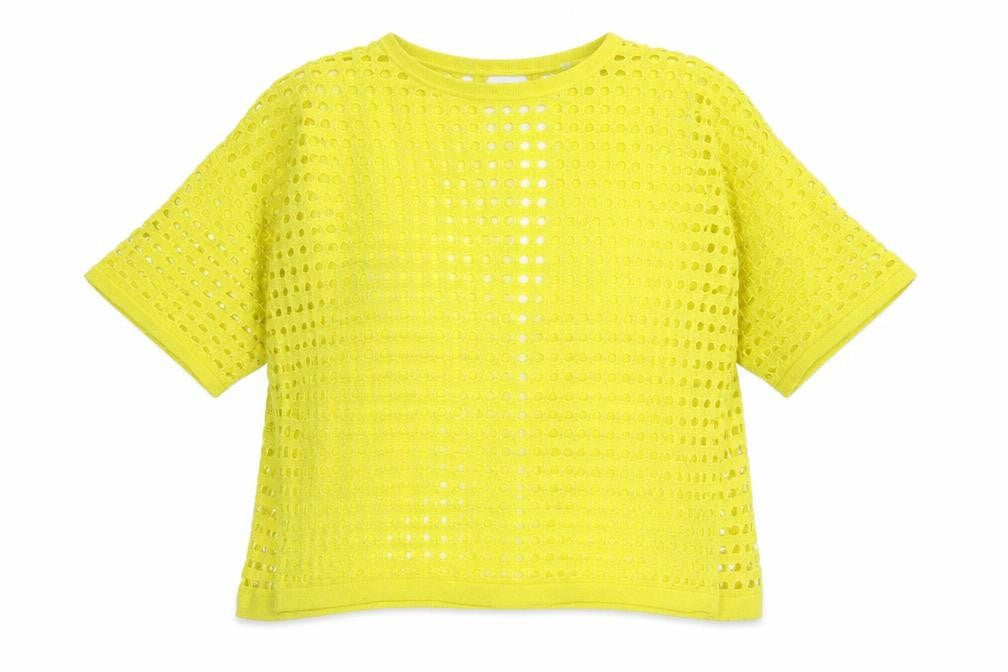 Womens UK Size XS River Island Yellow Pullover Jumper