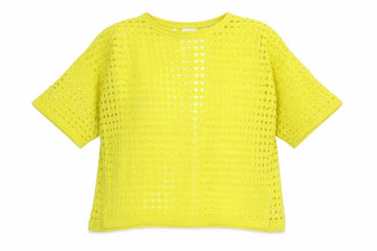 Womens UK Size XS River Island Yellow Pullover Jumper