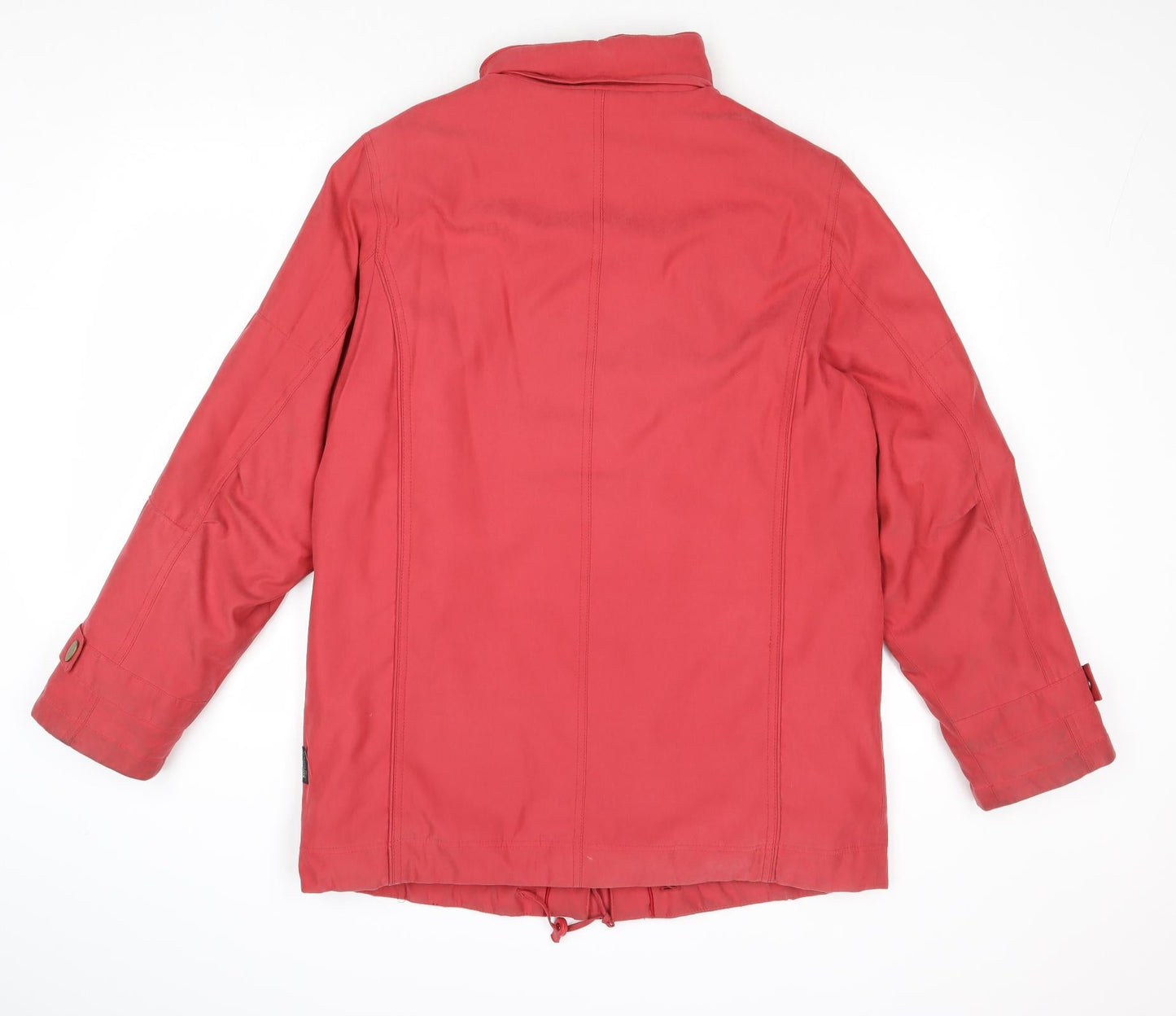 Isabell Womens Pink Jacket Size 10 Zip