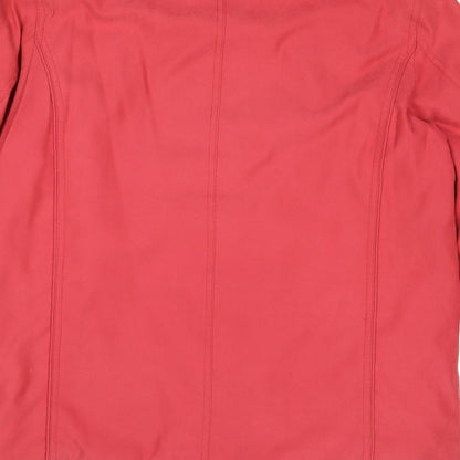 Isabell Womens Pink Jacket Size 10 Zip