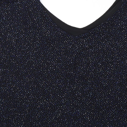 Womens UK Size 16 Dorothy Perkins Blue Basic Blouse