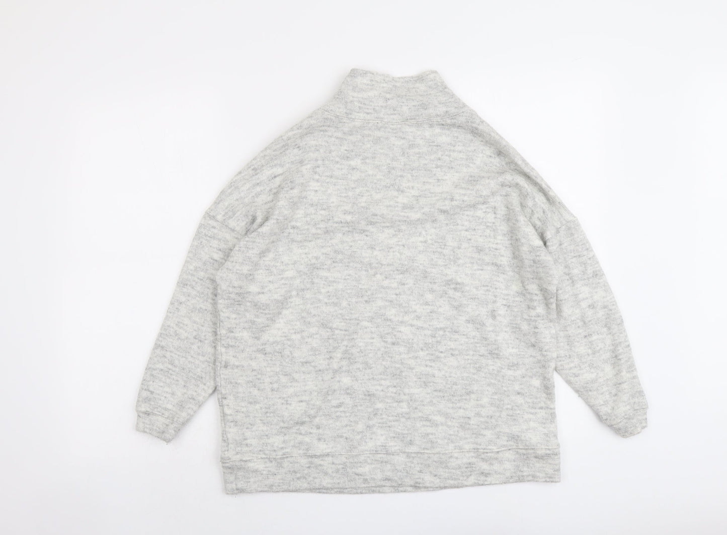 Womens UK Size S New Look Grey Pullover Jumper