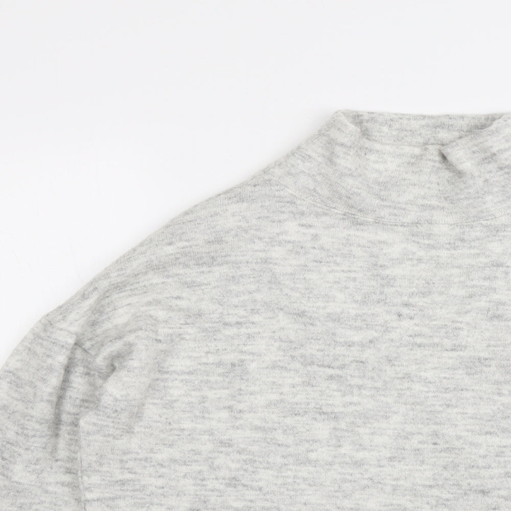 Womens UK Size S New Look Grey Pullover Jumper