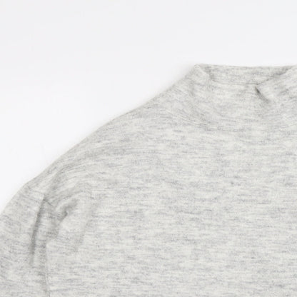 Womens UK Size S New Look Grey Pullover Jumper