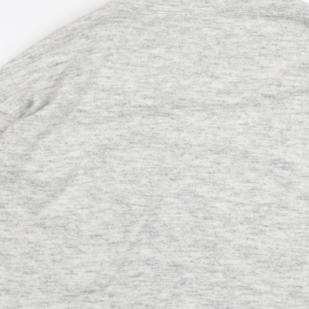 Womens UK Size S New Look Grey Pullover Jumper