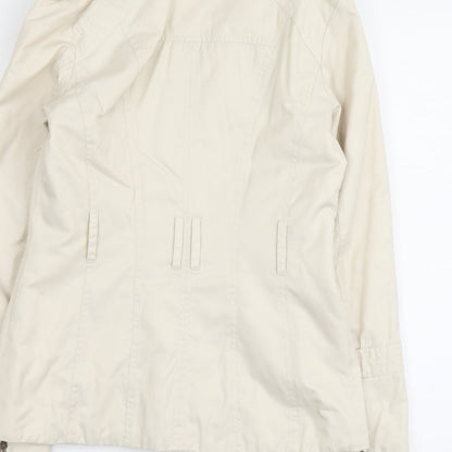 Principles Womens Beige Jacket Size 6 Zip