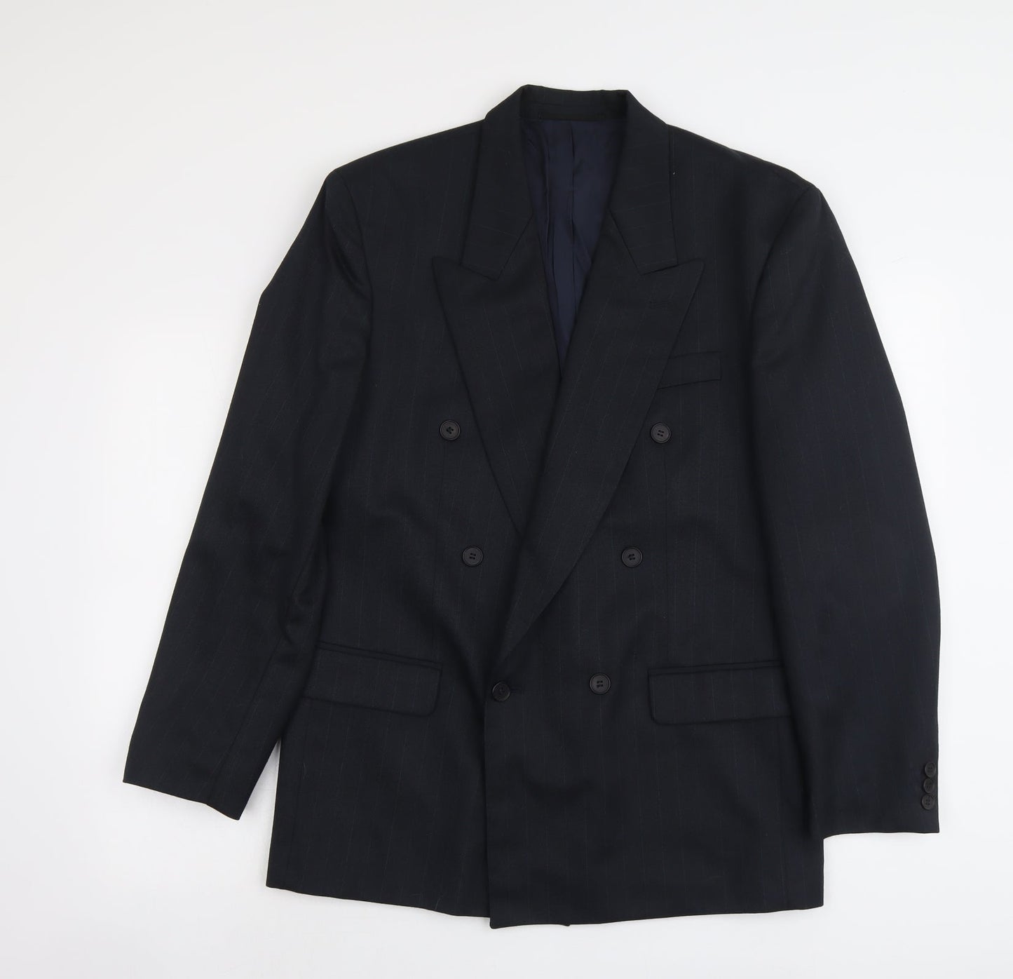 Mens UK Size M Horne Brothers Regular Blue Suit Jacket