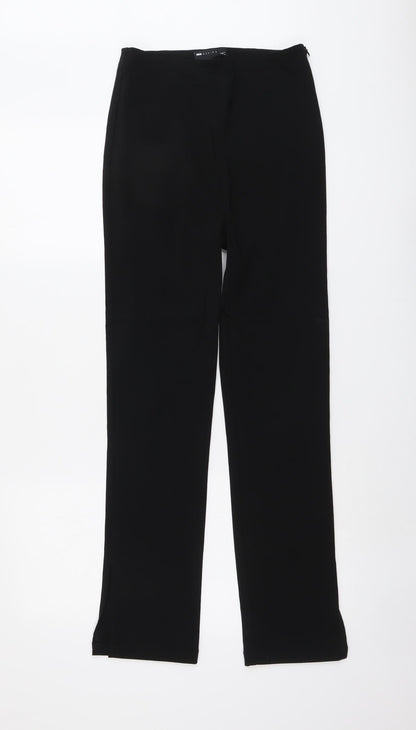 Womens UK Size 8 ASOS Regular Fit  Black Trousers