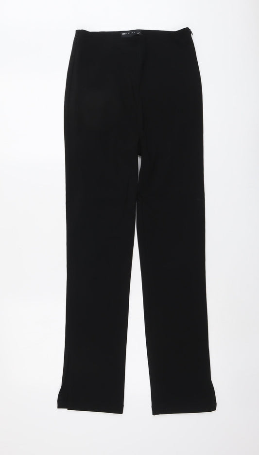 Womens UK Size 8 ASOS Regular Fit  Black Trousers