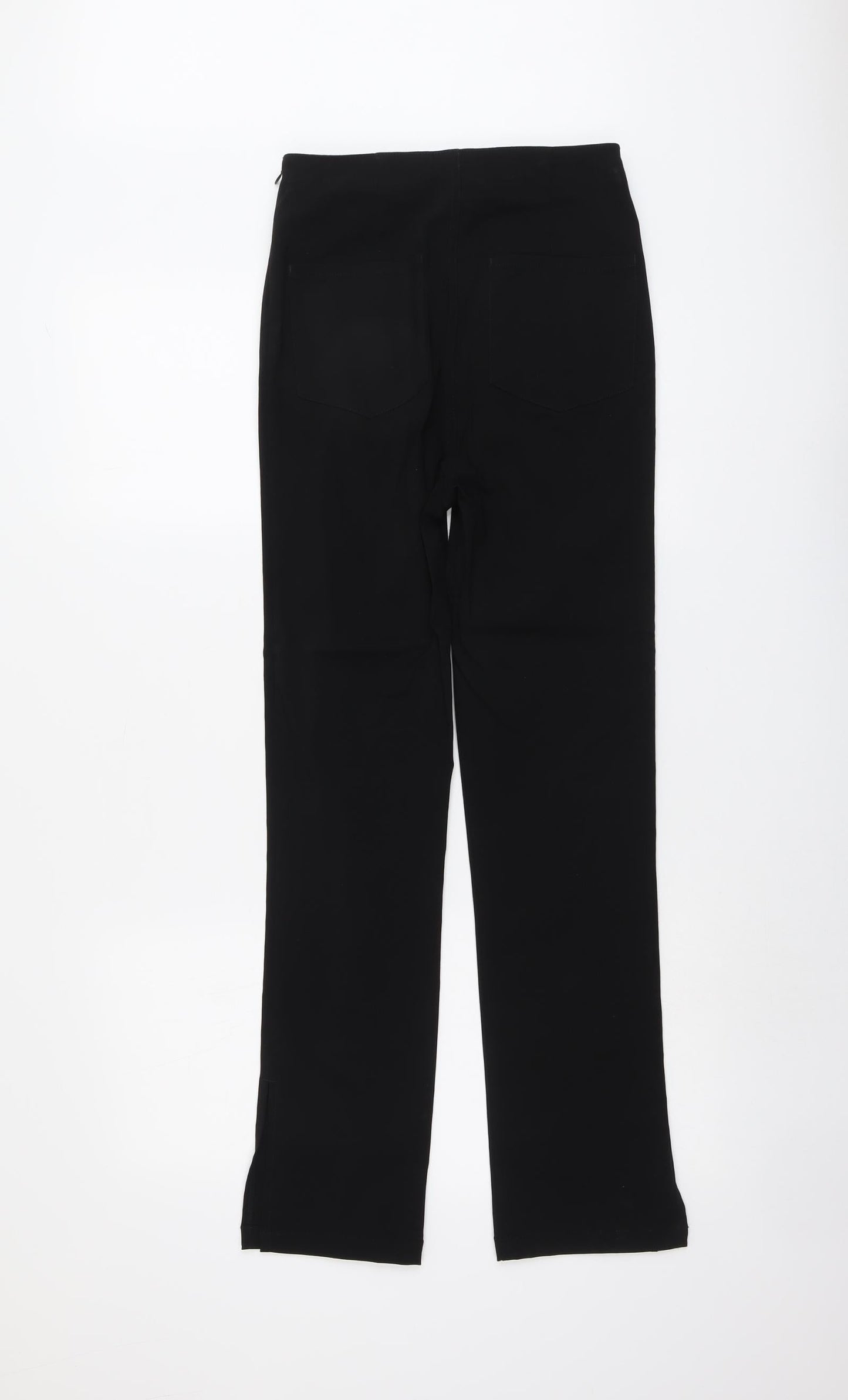 Womens UK Size 8 ASOS Regular Fit  Black Trousers