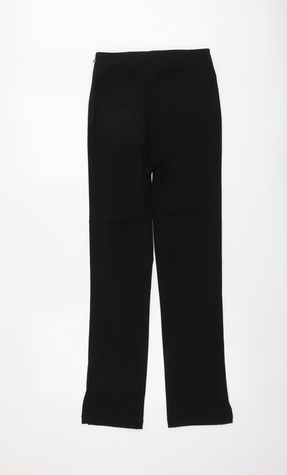 Womens UK Size 8 ASOS Regular Fit  Black Trousers