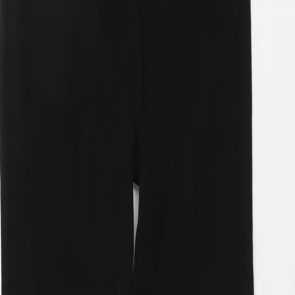 Womens UK Size 8 ASOS Regular Fit  Black Trousers