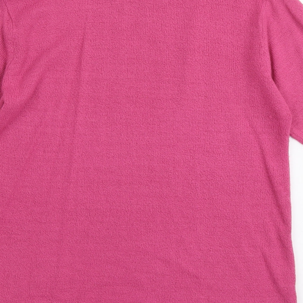 Womens UK Size M Akal Collection Pink Pullover Jumper