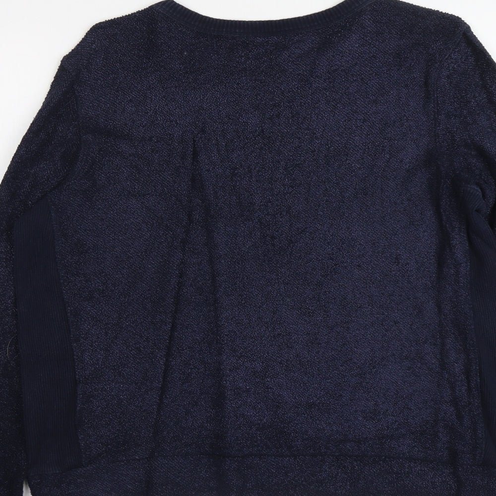 Gap Womens Blue Cotton Pullover Sweatshirt Size M Pullover
