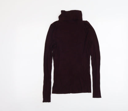 Womens UK Size 10 New Look Purple Pullover Jumper