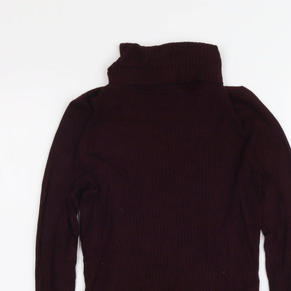 Womens UK Size 10 New Look Purple Pullover Jumper
