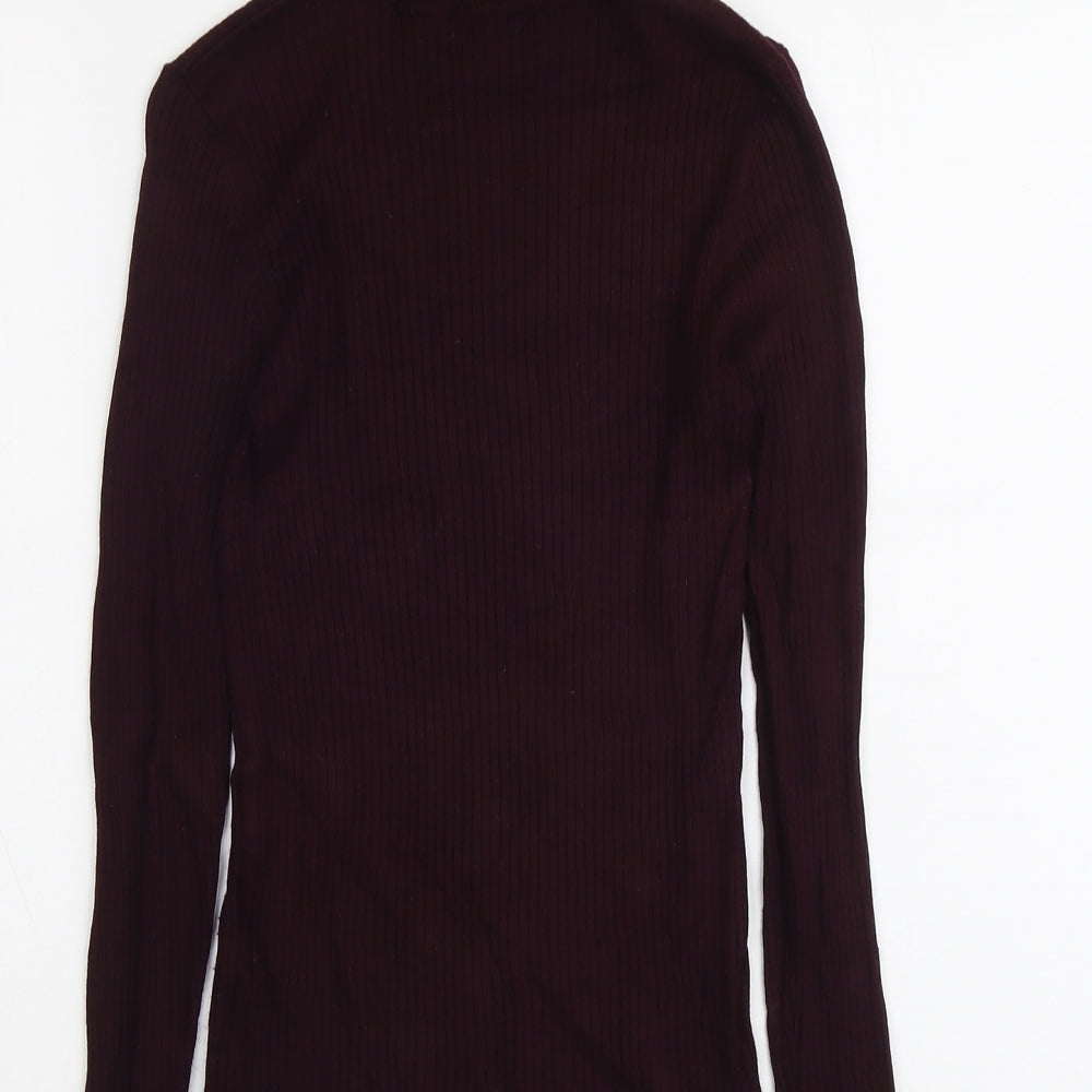 Womens UK Size 10 New Look Purple Pullover Jumper