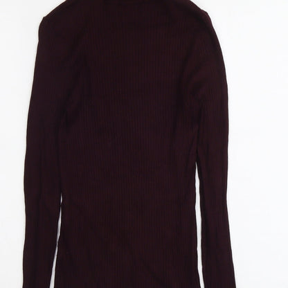 Womens UK Size 10 New Look Purple Pullover Jumper