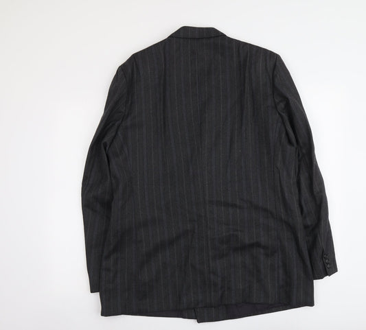 Mens UK Size L Hornes Regular Grey Suit Jacket