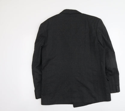 Mens UK Size L Marlowe Regular Grey Suit Jacket