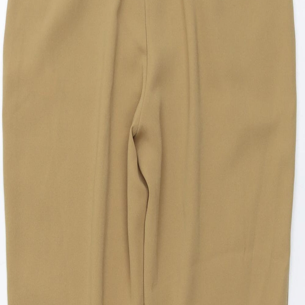 Womens UK Size 8 Stradivarius Regular Fit  Beige Trousers