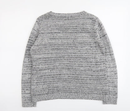 Womens UK Size 12 Select Grey Pullover Jumper
