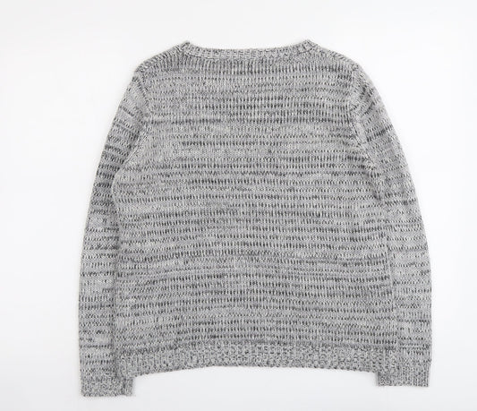 Womens UK Size 12 Select Grey Pullover Jumper