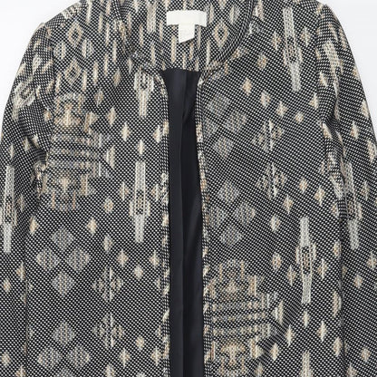 Womens UK Size 8 H&M Black Jacket