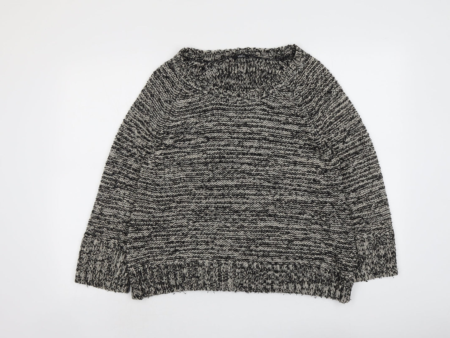 Womens UK Size L M&Co Black Pullover Jumper