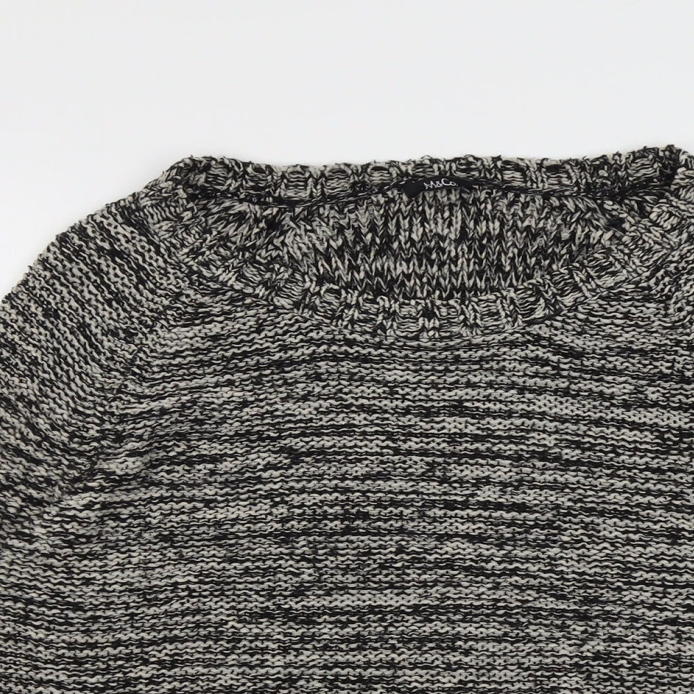 Womens UK Size L M&Co Black Pullover Jumper
