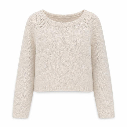 H&M Womens Pink Round Neck Acrylic Pullover Jumper Size 10