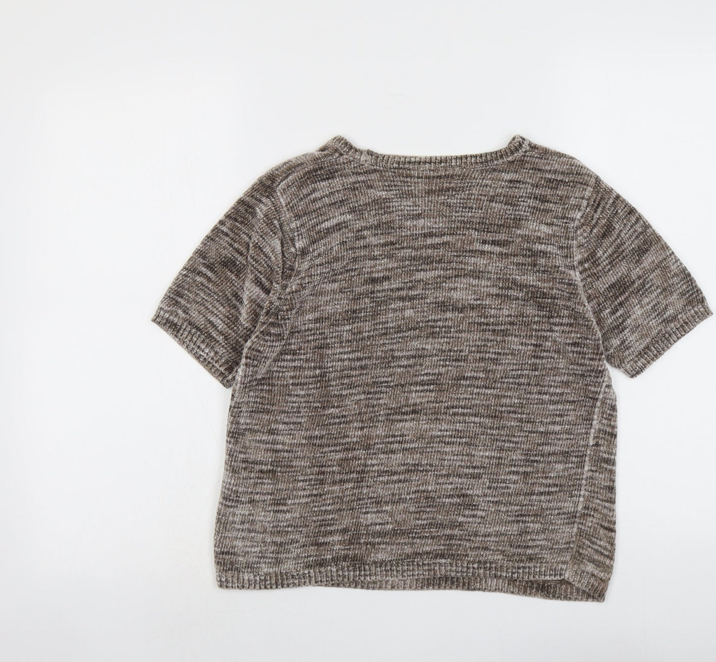 Womens UK Size 12 Marks and Spencer Beige Pullover Jumper