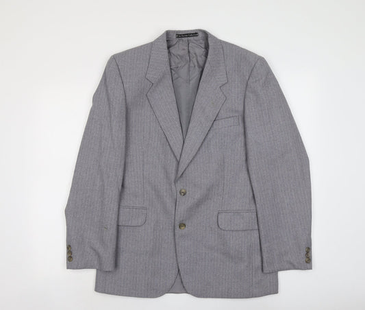 Mens UK Size M Burton Regular Grey Suit Jacket