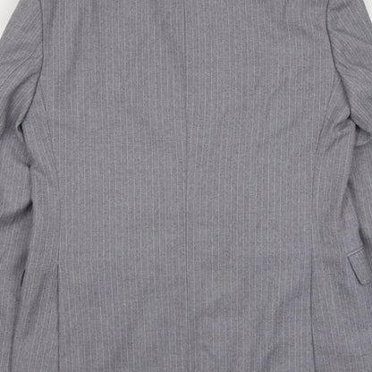 Mens UK Size M Burton Regular Grey Suit Jacket