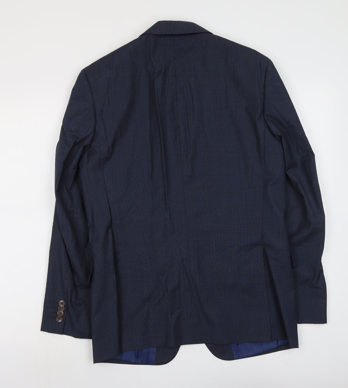 Mens UK Size M Marks and Spencer Regular Blue Suit Jacket