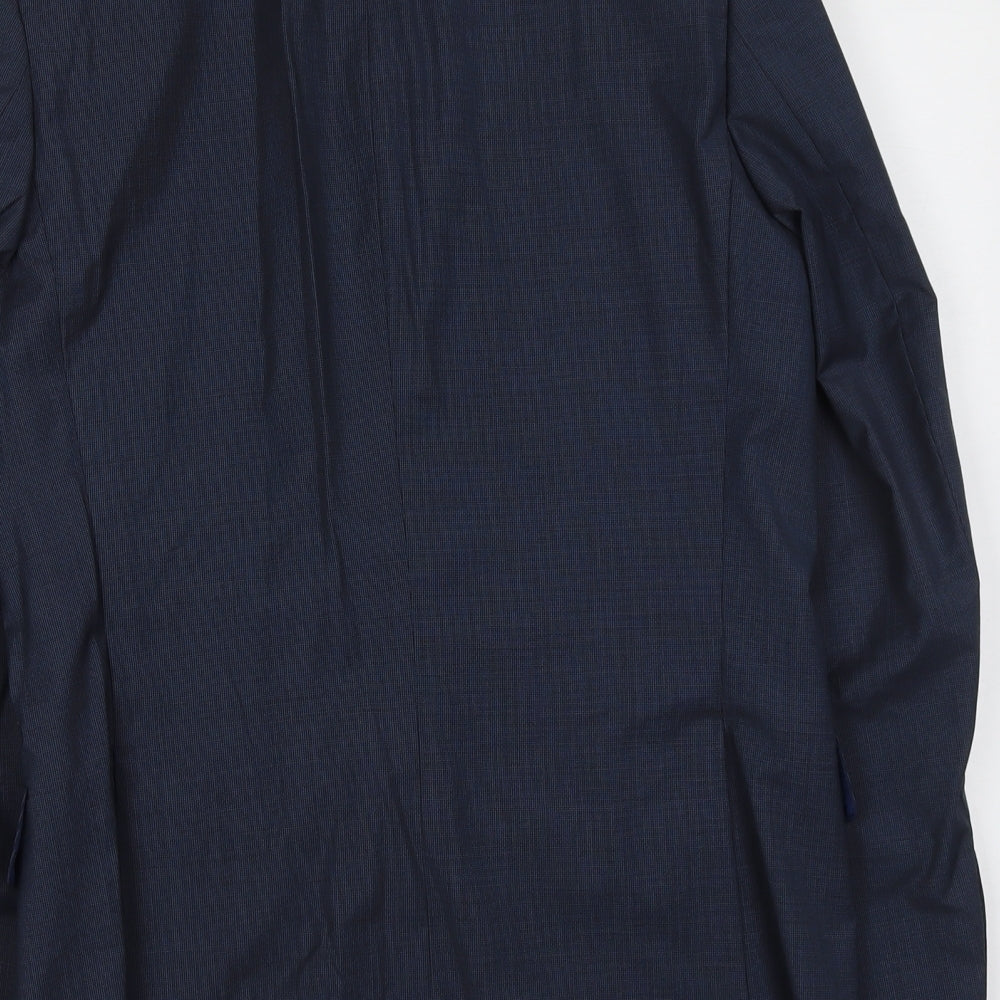 Mens UK Size M Marks and Spencer Regular Blue Suit Jacket