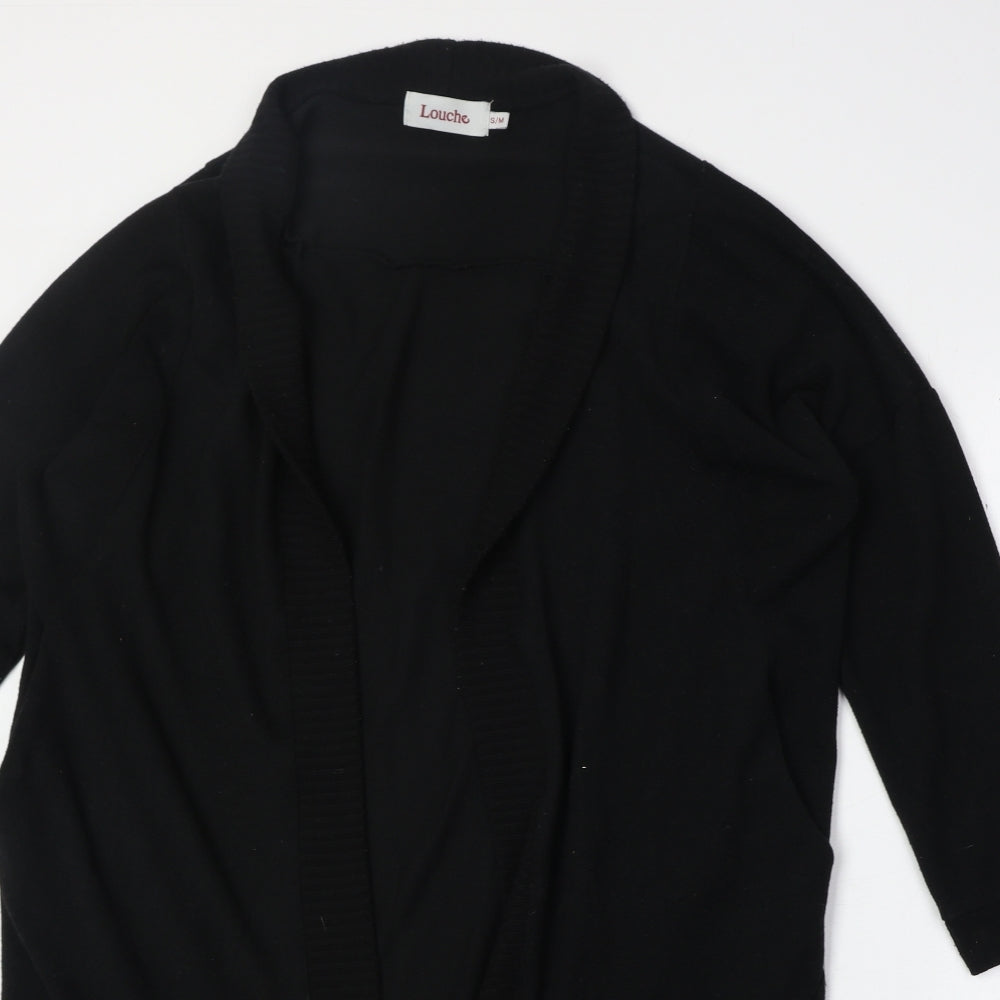Womens UK Size S Louche Black Cardigan Jumper