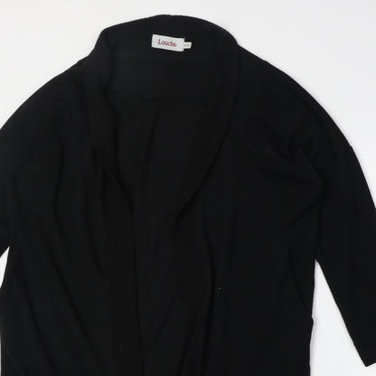 Womens UK Size S Louche Black Cardigan Jumper