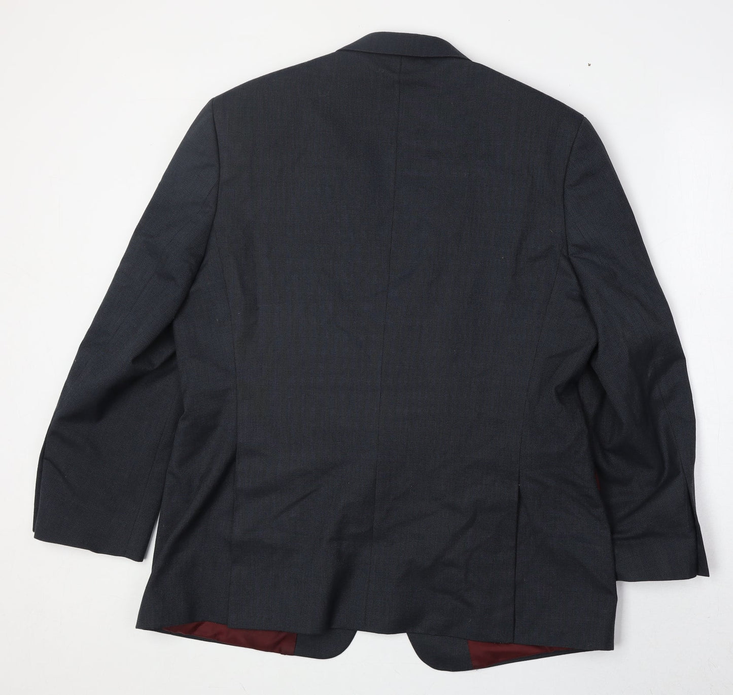 Mens UK Size 42 BHS Regular Blue Suit Jacket