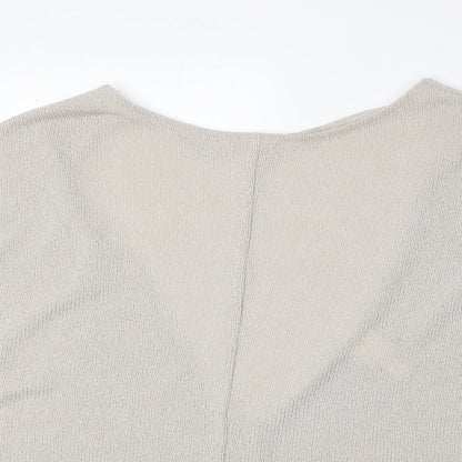 Womens UK Size M H&M Beige Pullover Jumper