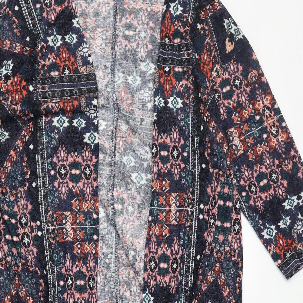 Womens UK Size M H&M Multicoloured Cardigan Jumper