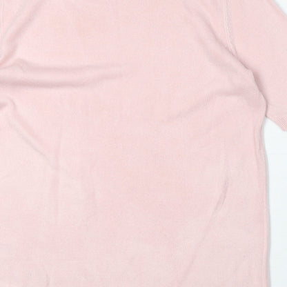 Womens UK Size 10 Bonmarché Pink Pullover Jumper