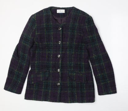 Womens UK Size 10 OPUS Regular Multicoloured Blazer