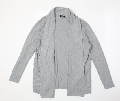 Womens UK Size M Bonmarché Grey Cardigan Jumper