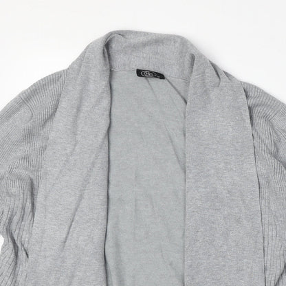 Womens UK Size M Bonmarché Grey Cardigan Jumper